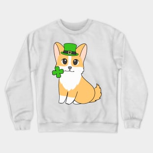 St Patrick Corgi Crewneck Sweatshirt